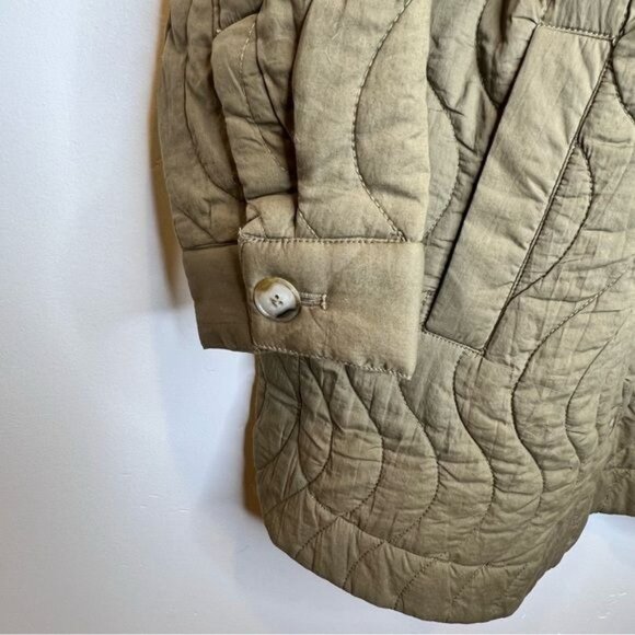 NWT Madewell Plus Size Quilted Belrose Oversized Shirt-Jacket Size 1X - Picture 7 of 10